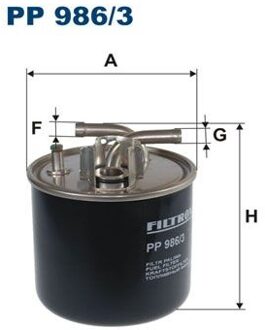 Audi Brandstoffilter PP9863