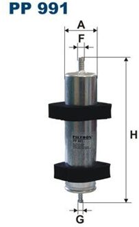 Audi Brandstoffilter PP991
