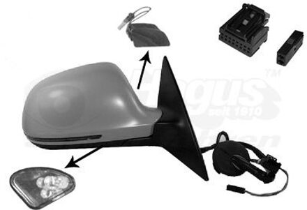 Audi Buitenspiegel 0341818