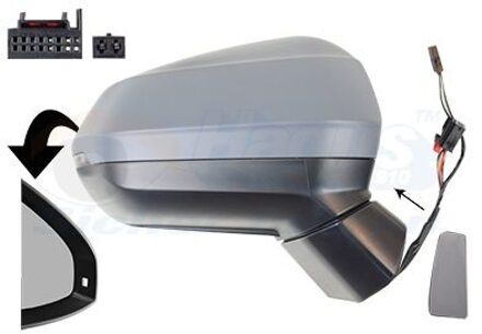 Audi Buitenspiegel * HAGUS * 0372826