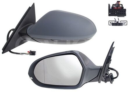 Audi Buitenspiegel links volledig 6153786