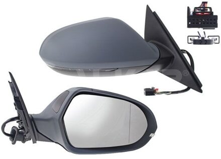 Audi Buitenspiegel rechts volledig 6154786