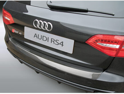 Audi Bumper beschermer passend voor Audi A4 Avant 11/2015- (excl. S4) Zwart GRRBP699