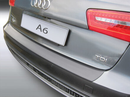 Audi Bumper beschermer passend voor Audi A6 Avant/Allroad 2011- (excl. S6/RS6) Zwart GRRBP713