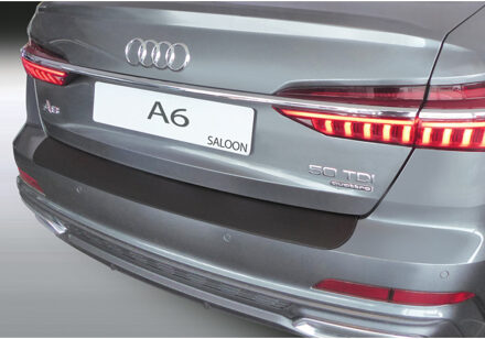Audi Bumper beschermer passend voor Audi A6 (C8) Sedan 06/2018- Zwart GRRBP896