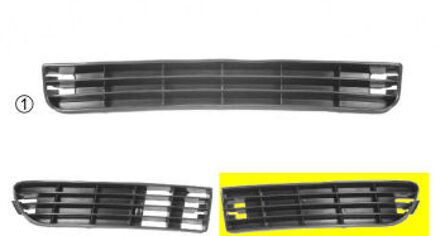 Audi Bumpergrill Onder Links 0314503