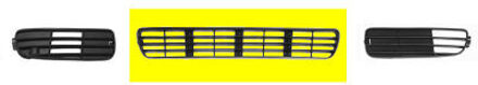 Audi Bumpergrill Onder Midden (open) 0322599
