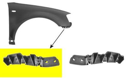 Audi BUMPERSTEUN RECHTS VOOR BUITEN Glissiere 0332568