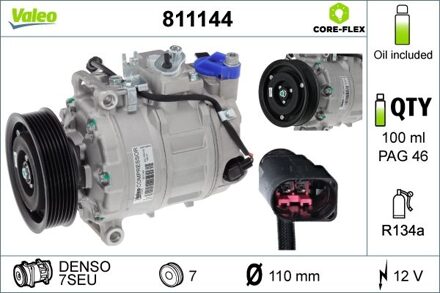 Audi Compressor, airconditioning 811144
