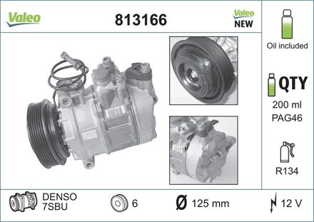 Audi Compressor, airconditioning 813166
