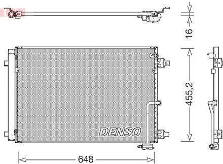 Audi Condensor, airconditioning DCN02045