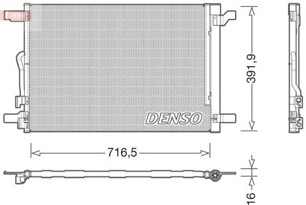 Audi Condensor, airconditioning DCN32024