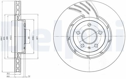 Audi Disque De Frein Unitaire BG9052