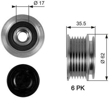 Audi Dynamovrijloop DriveAlign® OAP7044