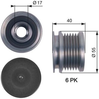 Audi Dynamovrijloop DriveAlign® OAP7114