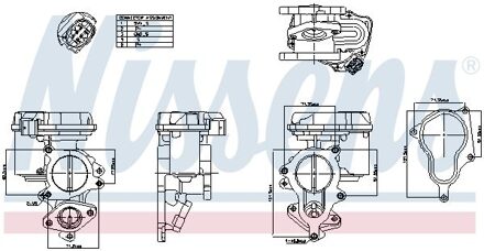 Audi EGR-klep 98156