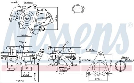 Audi EGR-klep 98379