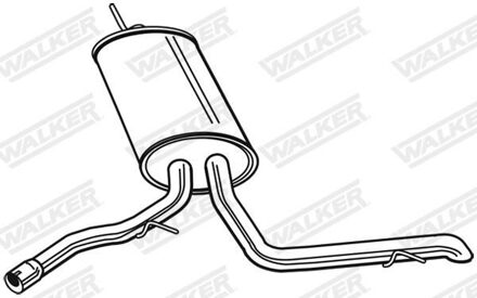 Audi Einddemper 23116