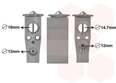 Audi expansie ventiel 58011701