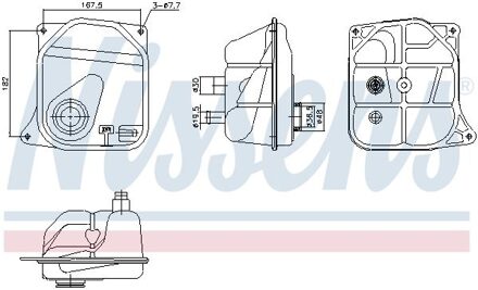 Audi Expansietank, koelvloeistof 996362