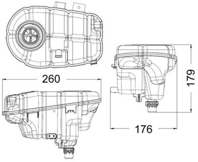 Audi Expansietank, koelvloeistof CRT60000S