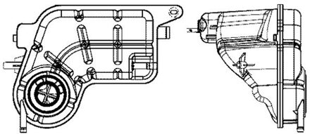 Audi Expansietank, koelvloeistof CRT81001S