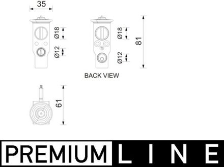 Audi Expansieventiel, airconditioning AVE211000P