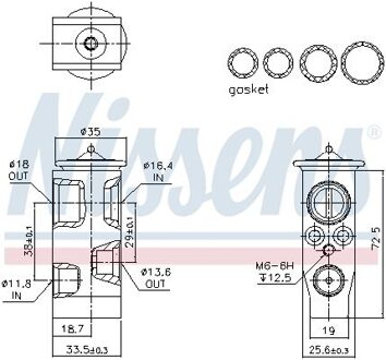 Audi Expansieventiel, airconditioning ** FIRST FIT ** 999373