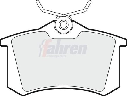 Audi Fahren Remblokkenset FBP3005