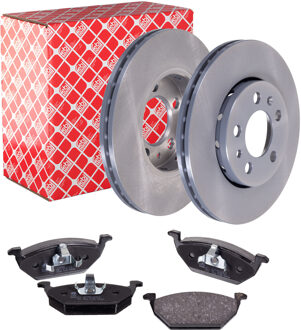 Audi Febi Remschijven + Remblokken Combi Deal VKBS0024