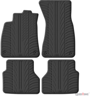 Audi Gledring Rubbermatten passend voor Audi A6 (C9) Sedan/Avant (TFSi/MHEV) 2025- (T profiel 4-delig + m GL0716