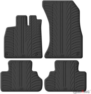 Audi Gledring Rubbermatten passend voor Audi Q5 (GU) MHEV 2025- incl. Sportback (T profiel 4-delig + mont GL0713