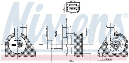Audi Hulpwaterpomp (koelwatercircuit) ** FIRST FIT ** 832110