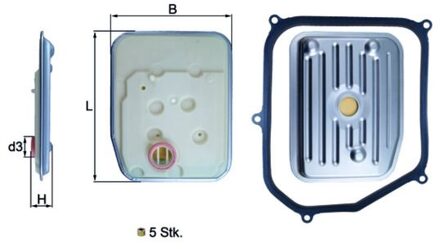 Audi Hydraulische filter, automatische transmissie HX147KIT