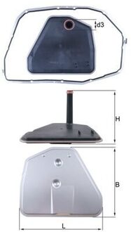 Audi Hydraulische filter, automatische transmissie HX164D1