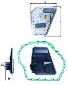 Audi Hydraulische filter, automatische transmissie HX168D