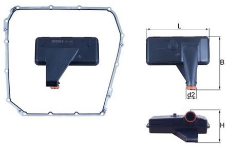 Audi Hydraulische filter, automatische transmissie HX185D