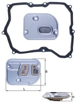 Audi Hydraulische filter, automatische transmissie HX236D