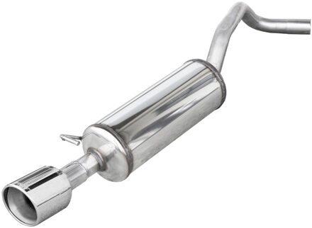 Audi InoxCar uitlaat passend voor Audi A1 (8X) 1.6 TDI 90pk 1x90mm X-Race IXAUA103XR90