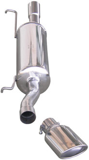 Audi InoxCar uitlaat passend voor Audi A3 8L 1.8 (125pk) -2003 120x80mm IXAUA303120