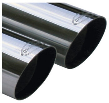 Audi InoxCar uitlaat passend voor Audi A3 8P 2.0 16V TFSi (200pk) 2005- 2x80mm Racing IXOVAU15RA