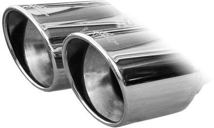 Audi InoxCar uitlaat passend voor Audi A3 8P Sp.back 1.8 TFSi (160pk) 5/2005- 2x80mm X-Race IXOVAU13XR80