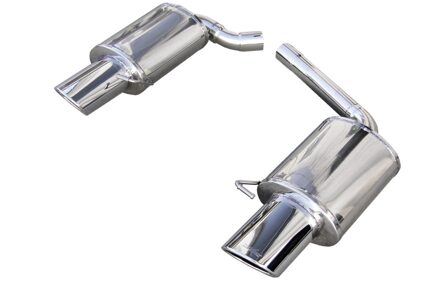 Audi InoxCar uitlaat passend voor Audi S5 4.2 V8 (354pk) 2008- Links/Rechts 150x105mm Oblique IXOVAU19SB