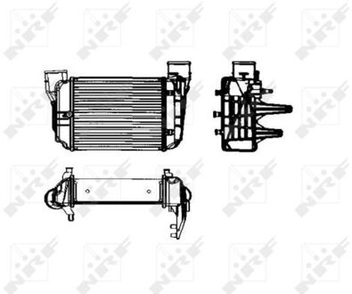 Audi Intercooler, inlaatluchtkoeler 30753