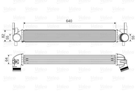 Audi Intercooler, inlaatluchtkoeler 818574