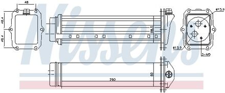 Audi Intercooler, inlaatluchtkoeler 96432