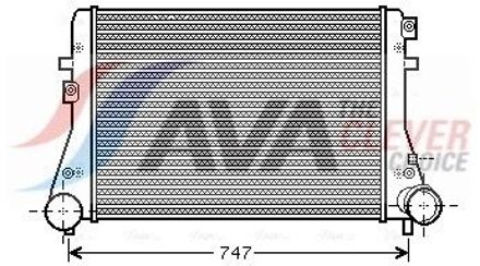 Audi Intercooler, inlaatluchtkoeler VNA4306