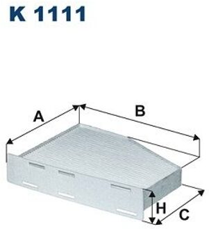 Audi Interieurfilter K1111
