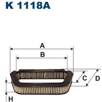 Audi Interieurfilter K1118A