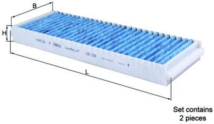 Audi Interieurfilter LAO239S